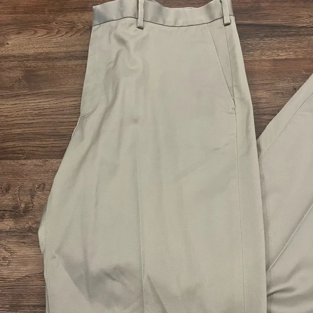 Nordstrom Mens Tan Slim Fit Trousers